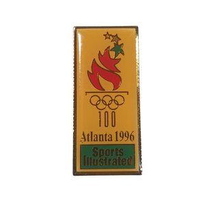 Sports Illustrated 1996 Atlanta Olympics 100 Athlete Collectable Event Lapel Pin